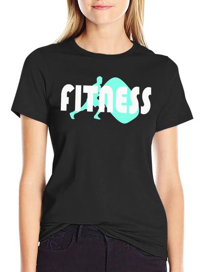Fitness Graphic Tee - Black