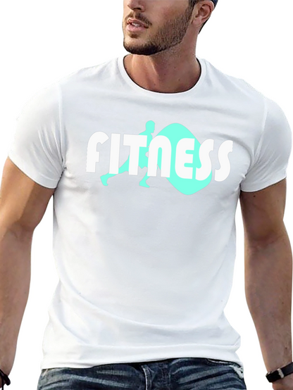 Fitness Graphic Tee - Black