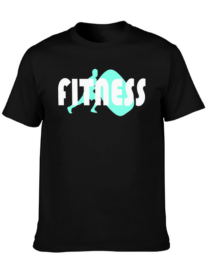 Fitness Graphic Tee - Black
