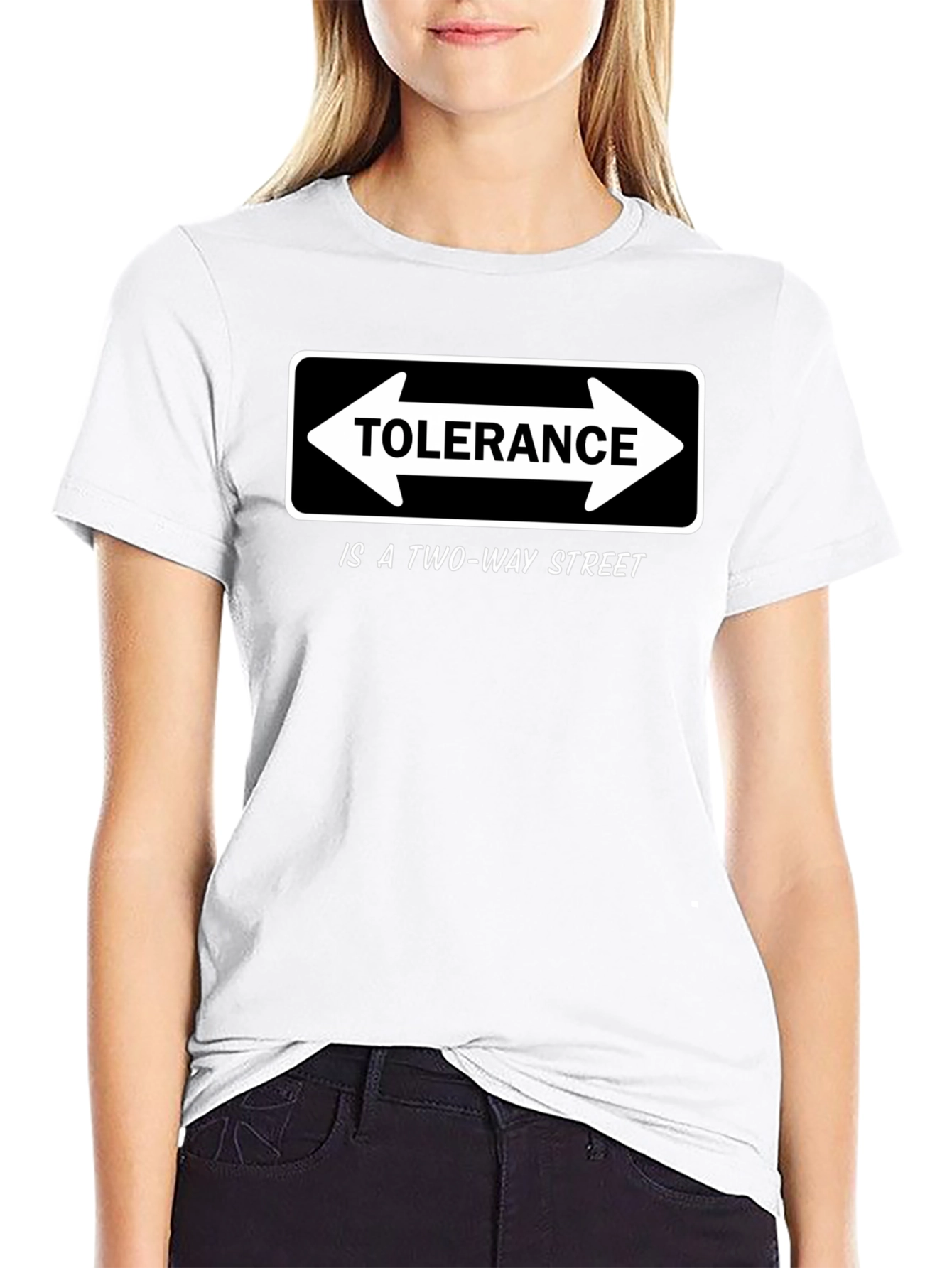 Tolerance is a Two-Way Street Graphic T-Shirt
