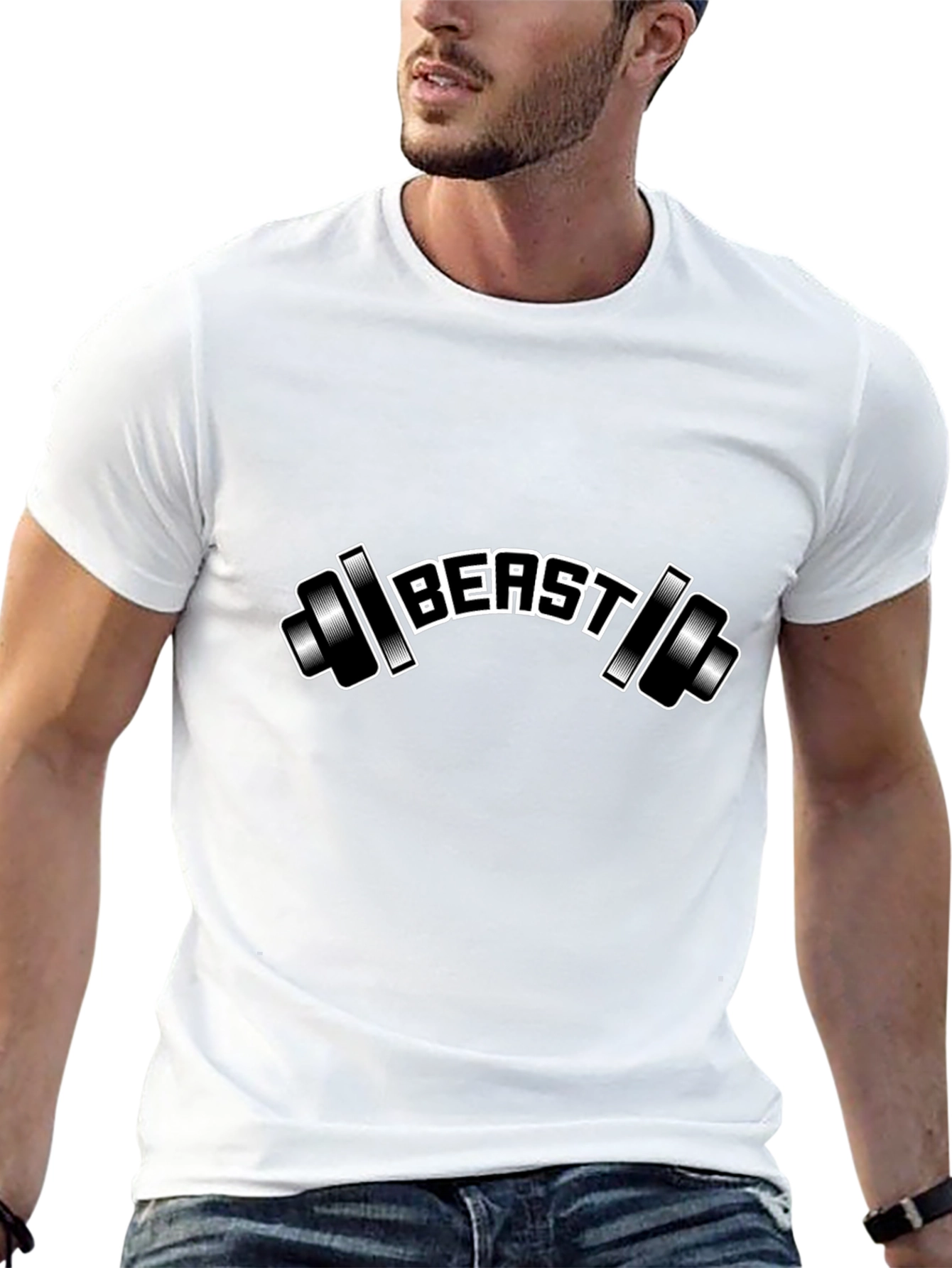 Beast Mode Fitness T-Shirt - Weightlifting Apparel