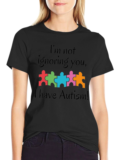 Autism Awareness T-Shirt - Puzzle Piece Design