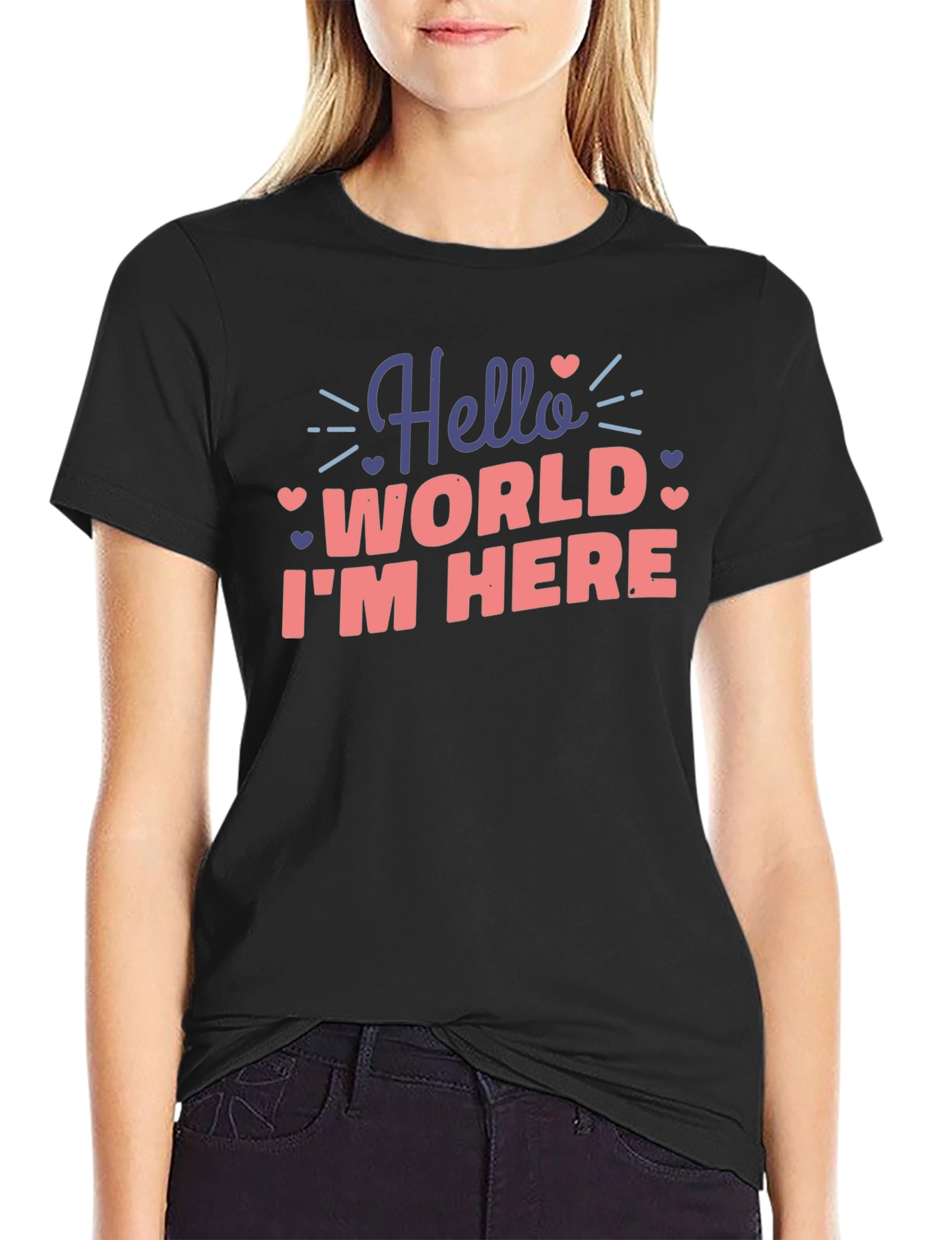 Hello World T-Shirt - Cute Graphic Tee