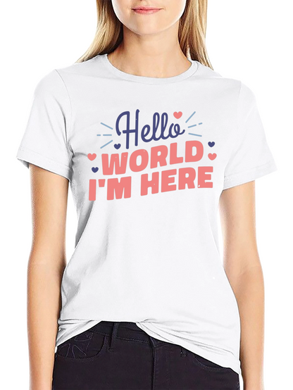 Hello World T-Shirt - Cute Graphic Tee