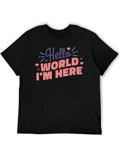 Hello World T-Shirt - Cute Graphic Tee