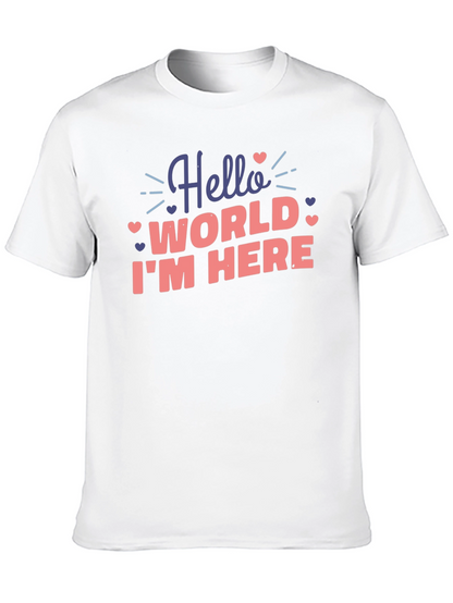 Hello World T-Shirt - Cute Graphic Tee