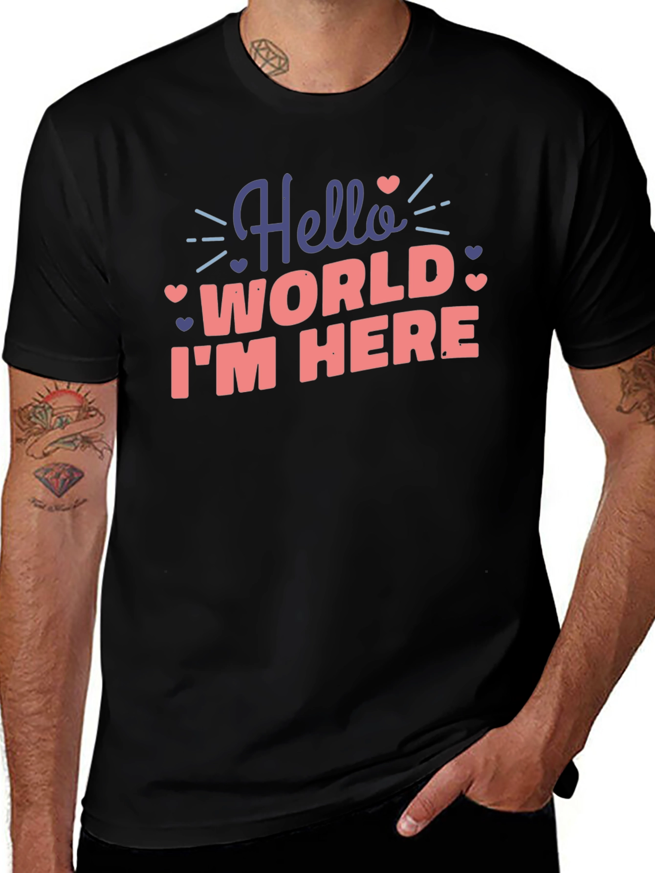 Hello World T-Shirt - Cute Graphic Tee
