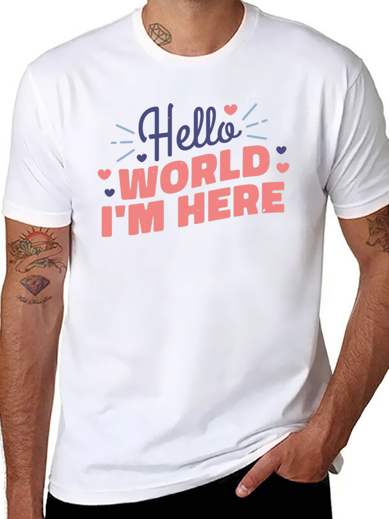Hello World T-Shirt - Cute Graphic Tee