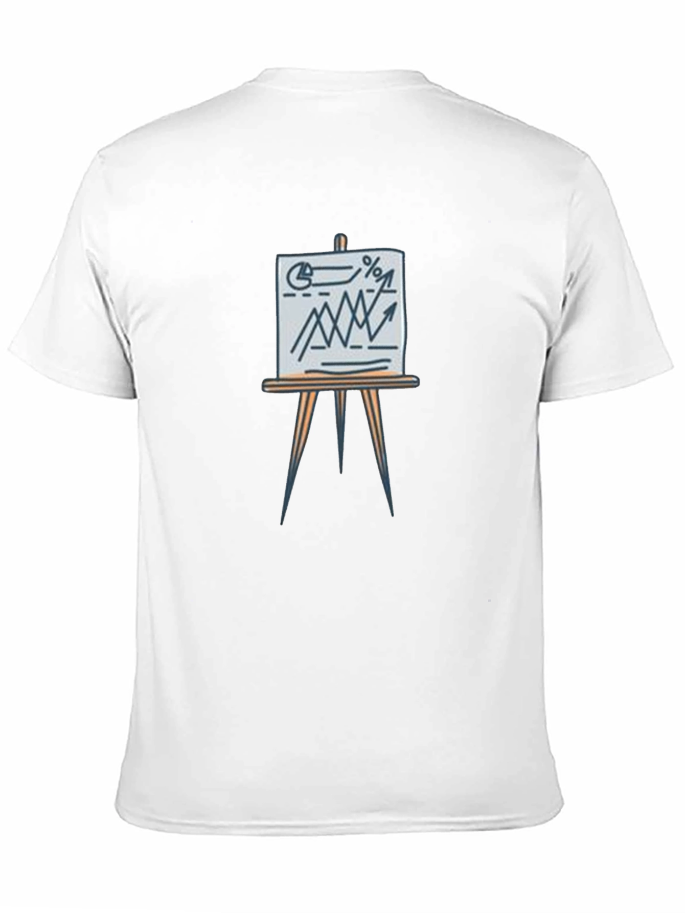Business Graph Tee - Trendy Casual Wear
