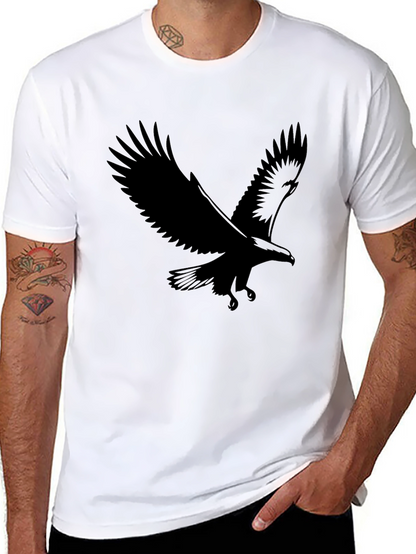 Black Eagle Graphic Tee - Mens Classic Fit