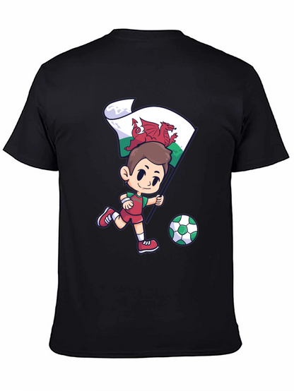 Wales Football Fan T-Shirt - Dragon Soccer