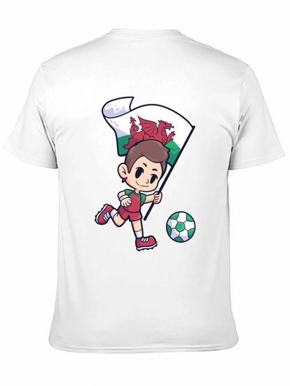 Wales Football Fan T-Shirt - Dragon Soccer