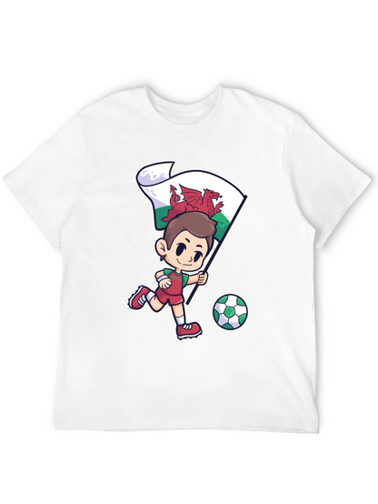 Wales Football Fan T-Shirt - Dragon Soccer
