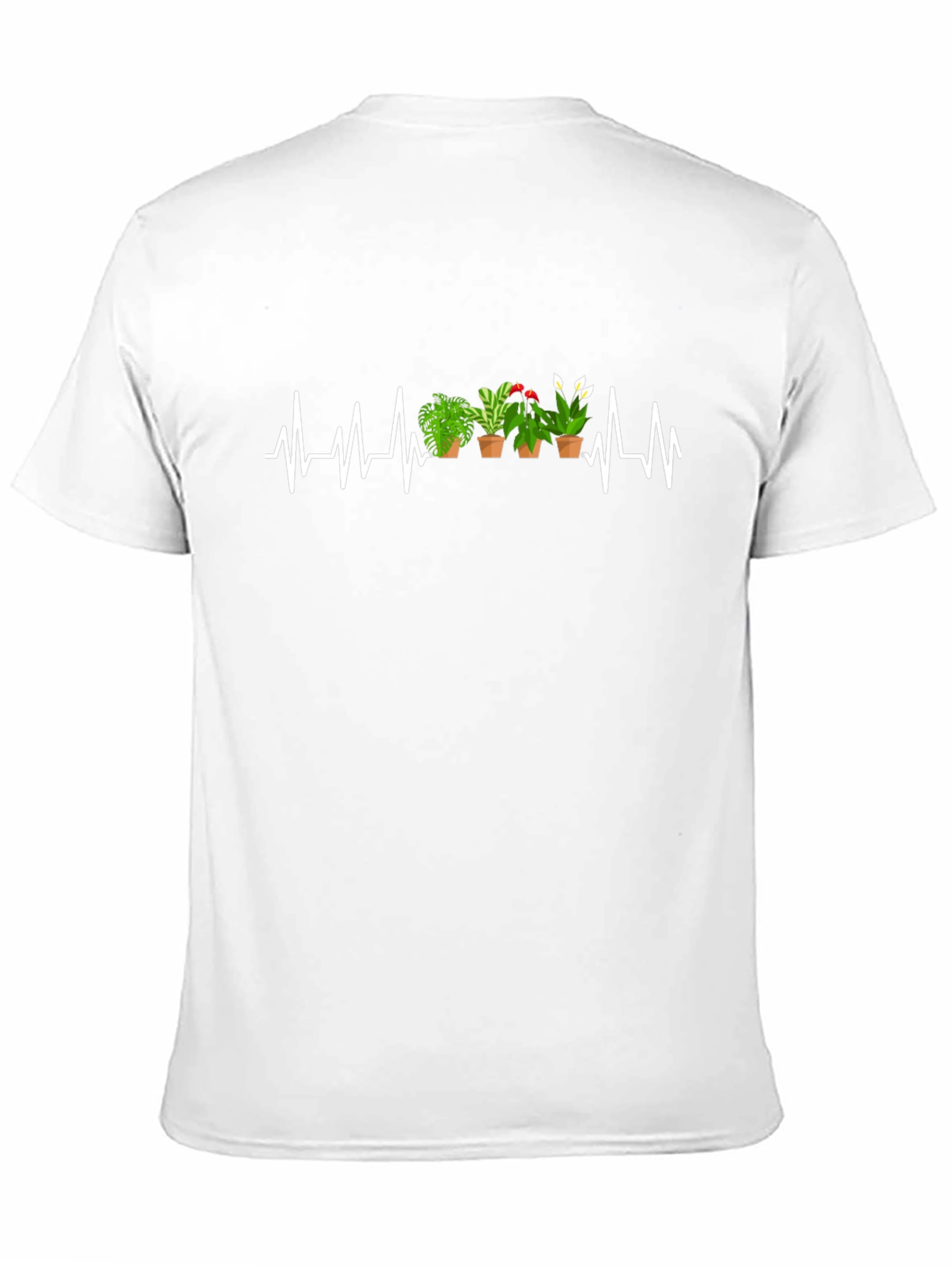 Heartbeat Plants Graphic T-Shirt - Gardener Gift