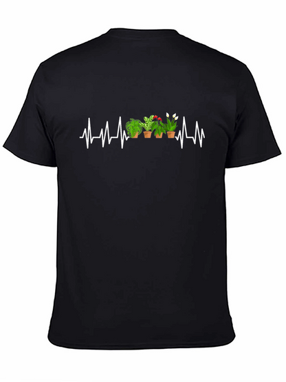 Heartbeat Plants Graphic T-Shirt - Gardener Gift