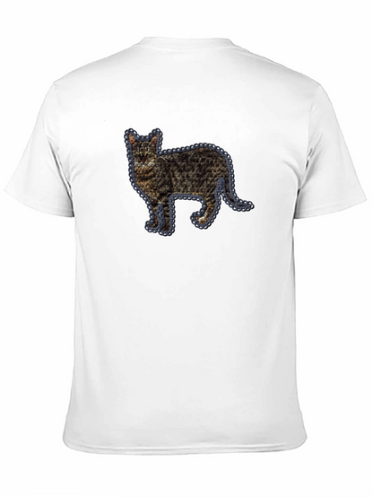 Cat Lovers Black T-Shirt