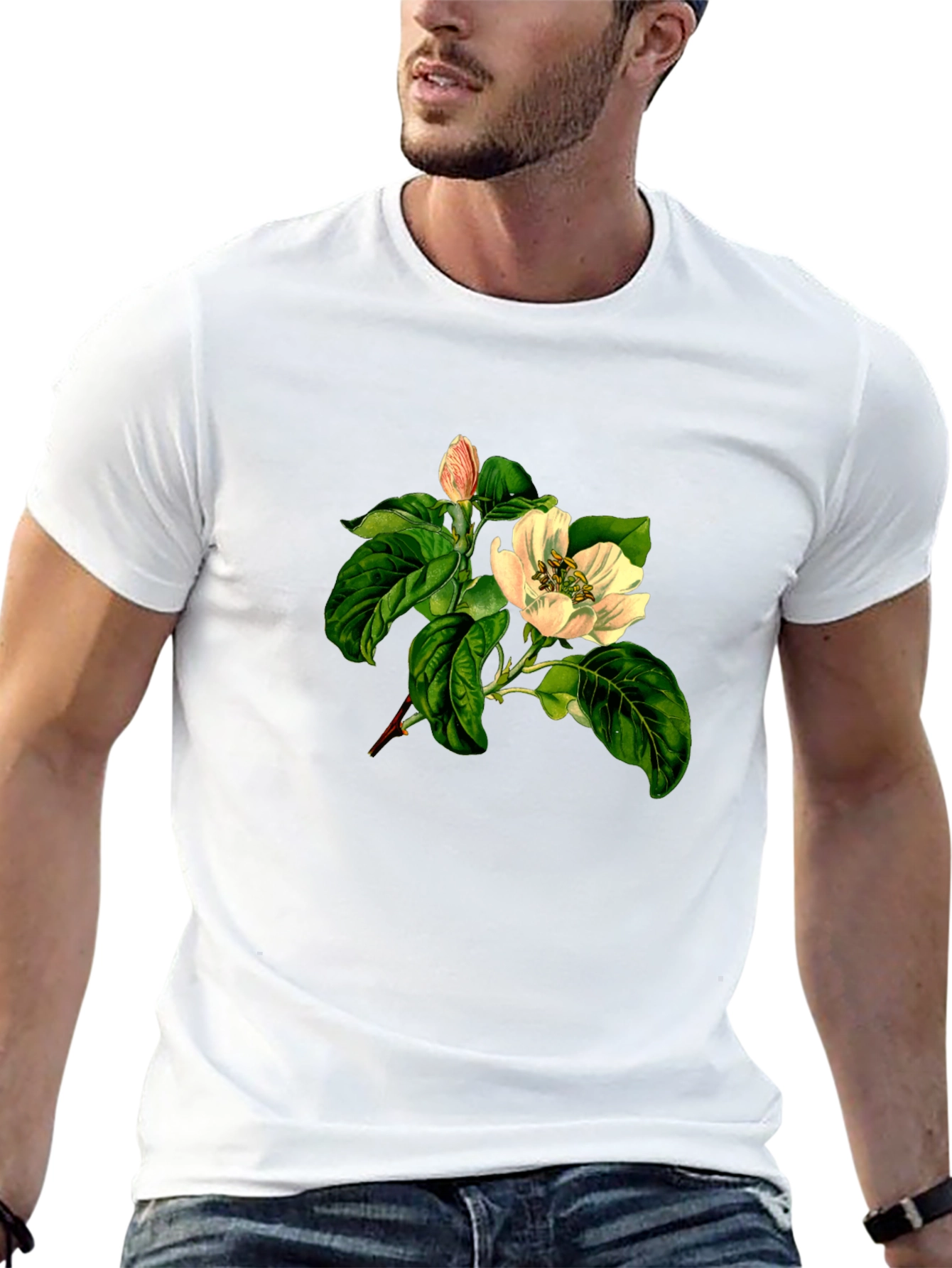 Botanical Black T-Shirt