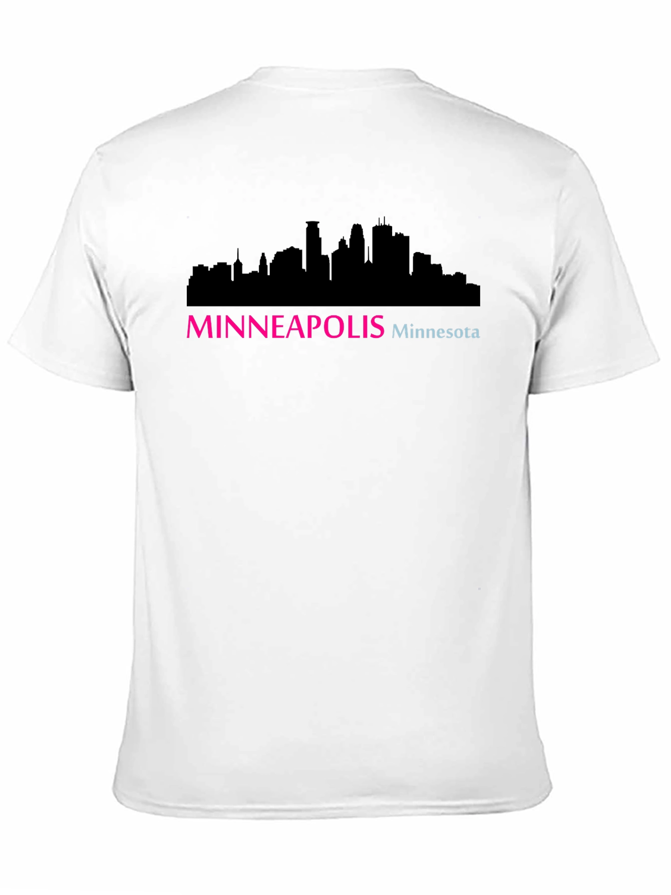 Minneapolis Skyline Graphic Tee - Black