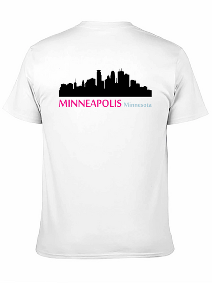 Minneapolis Skyline Graphic Tee - Black