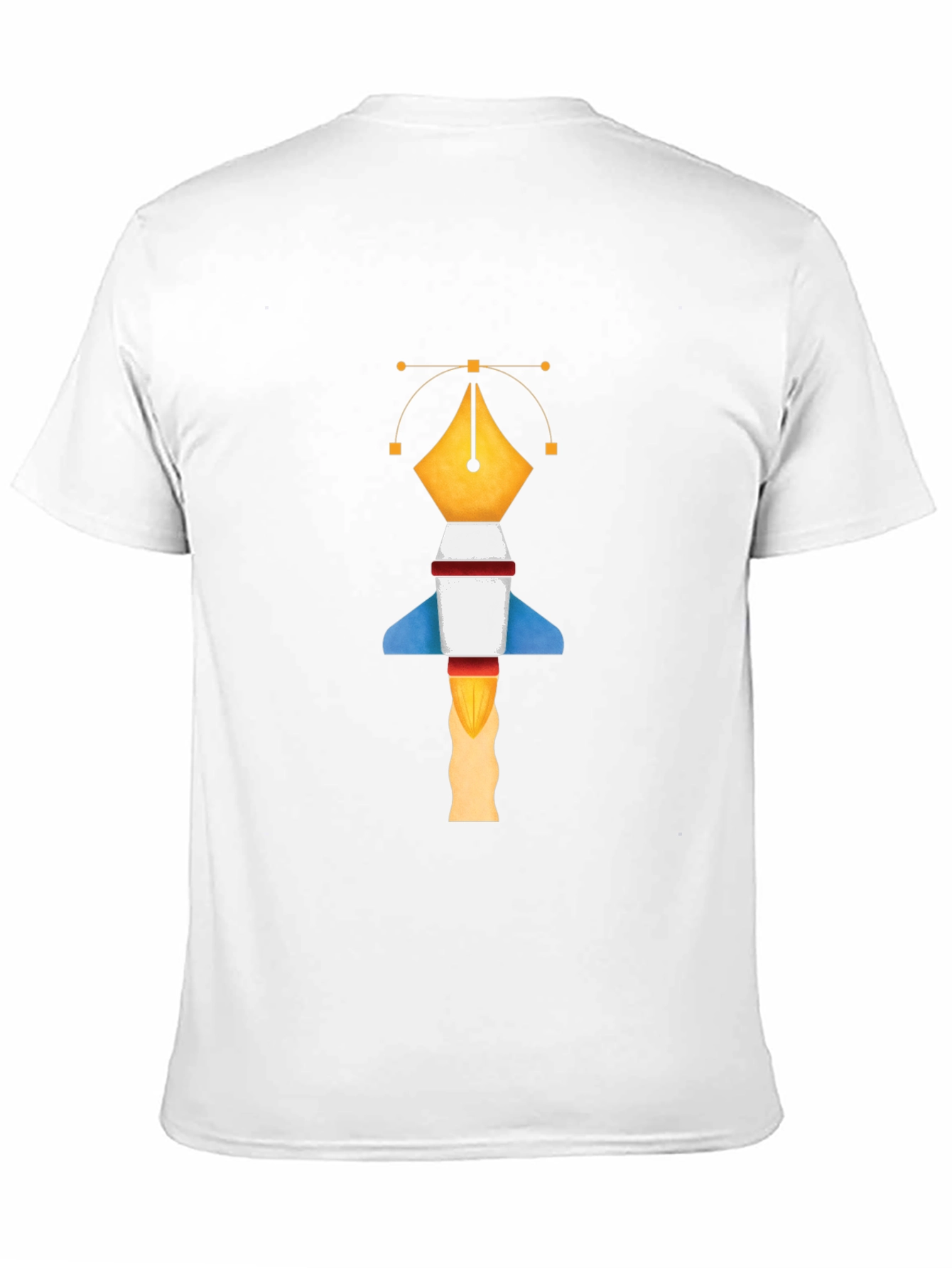 Graphic Designer Pen Rocket T-Shirt