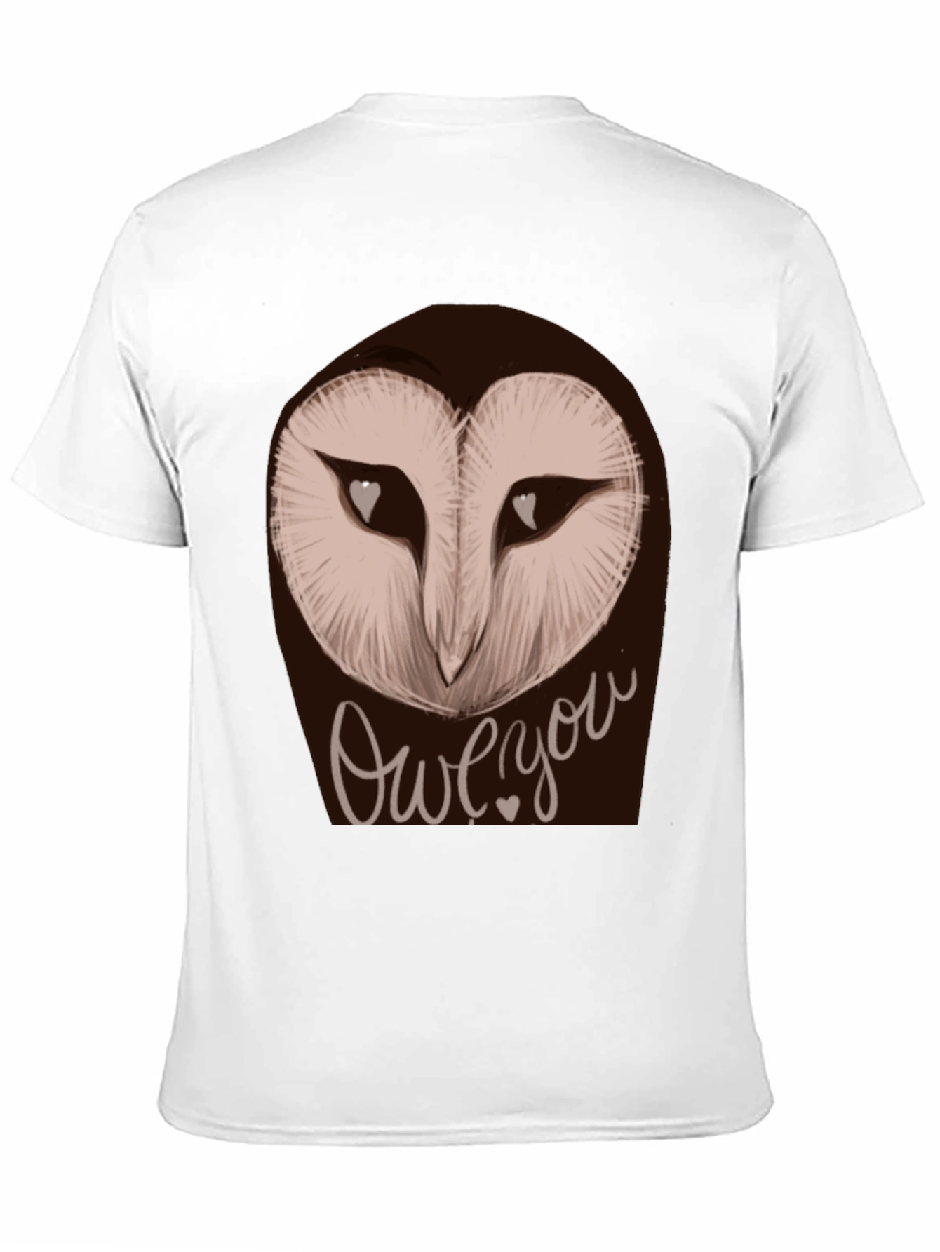 Owe You Owl Graphic Tee - Black Unisex T-Shirt