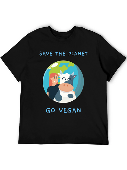 Vegan Save Planet T-Shirt