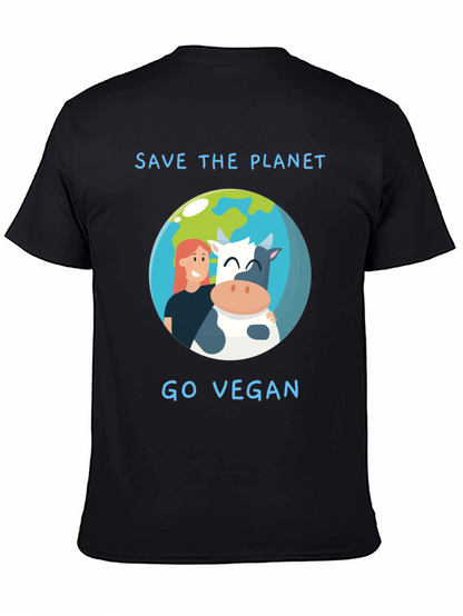 Vegan Save Planet T-Shirt
