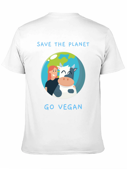 Vegan Save Planet T-Shirt