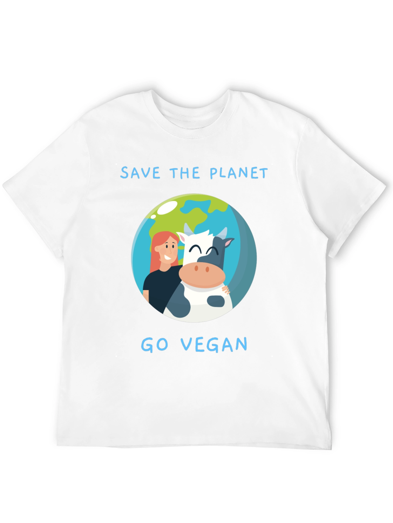 Vegan Save Planet T-Shirt