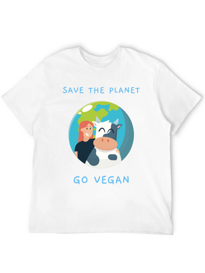 Vegan Save Planet T-Shirt