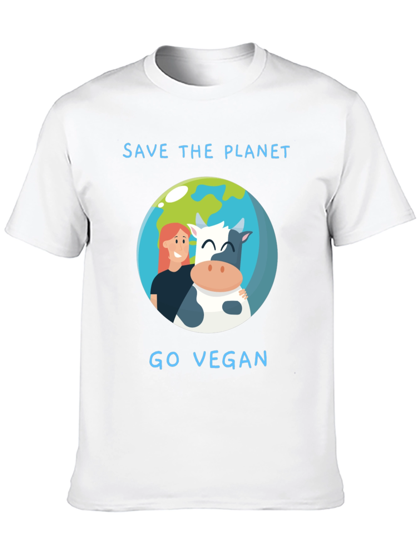 Vegan Save Planet T-Shirt