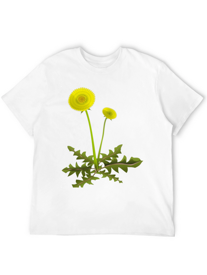 Dandelion Graphic Tee - Black