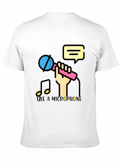 Use a Microphone T-Shirt