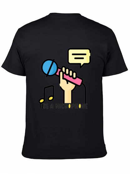 Use a Microphone T-Shirt