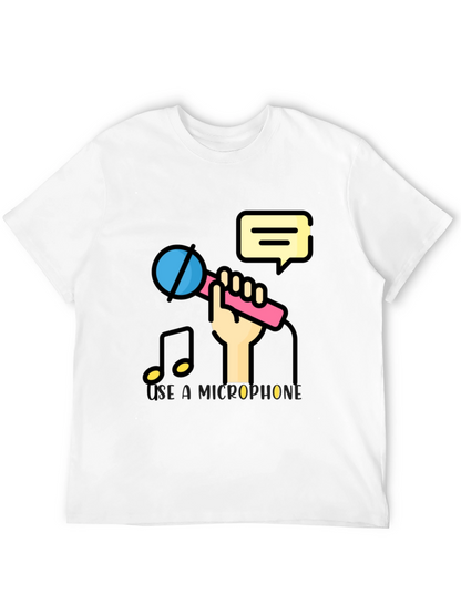 Use a Microphone T-Shirt