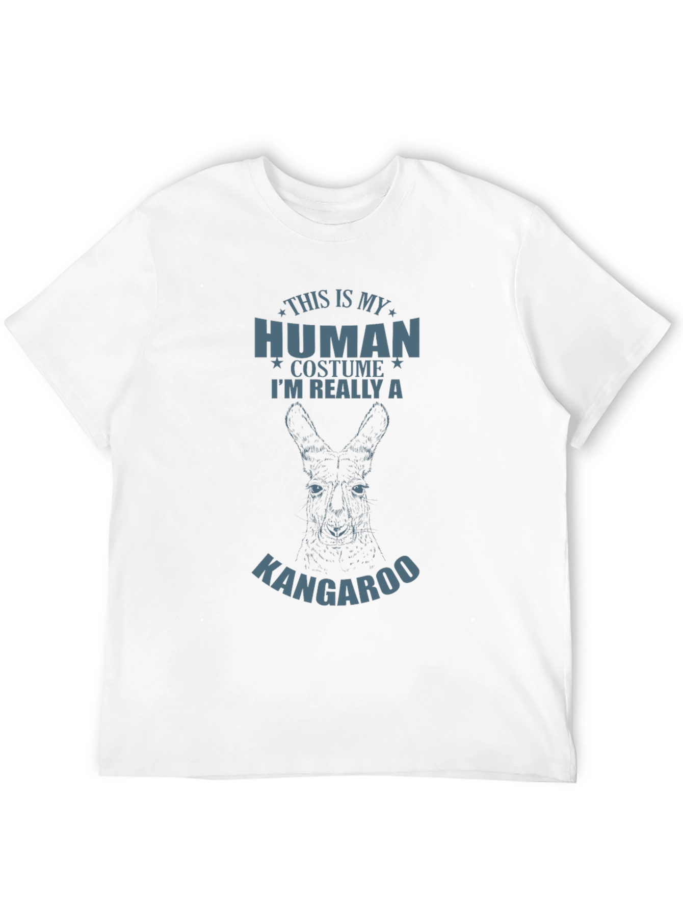 Human Costume Kangaroo Graphic Novelty Tee
