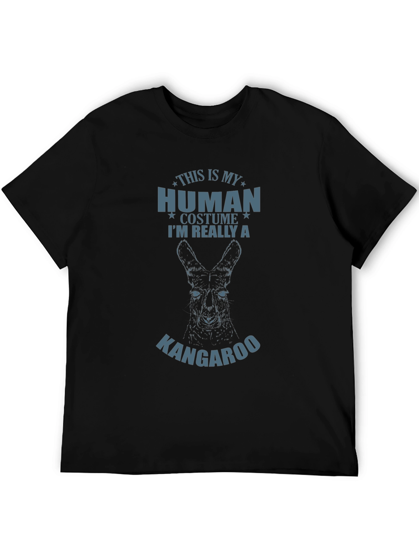 Human Costume Kangaroo Graphic Novelty Tee