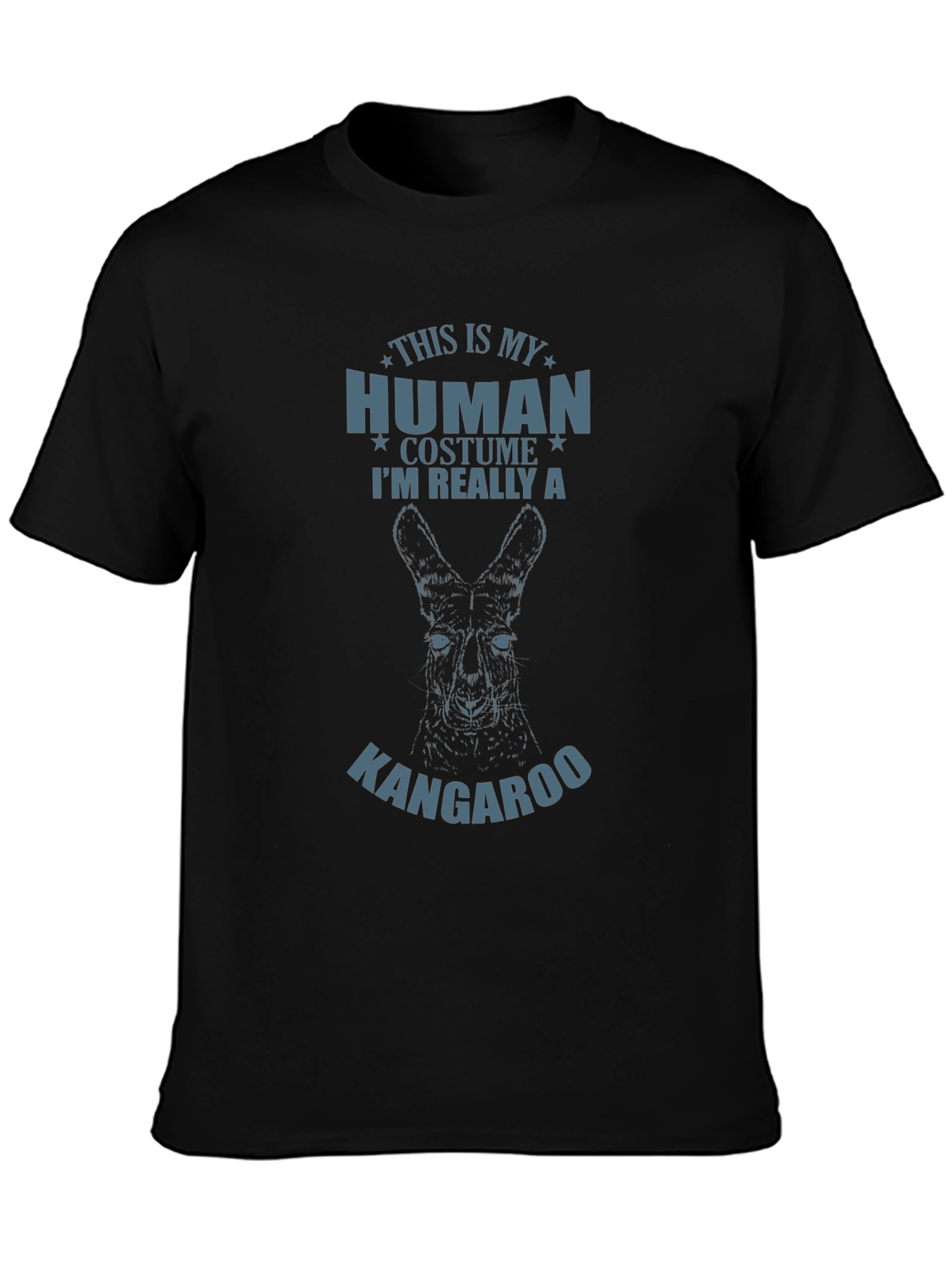 Human Costume Kangaroo Graphic Novelty Tee