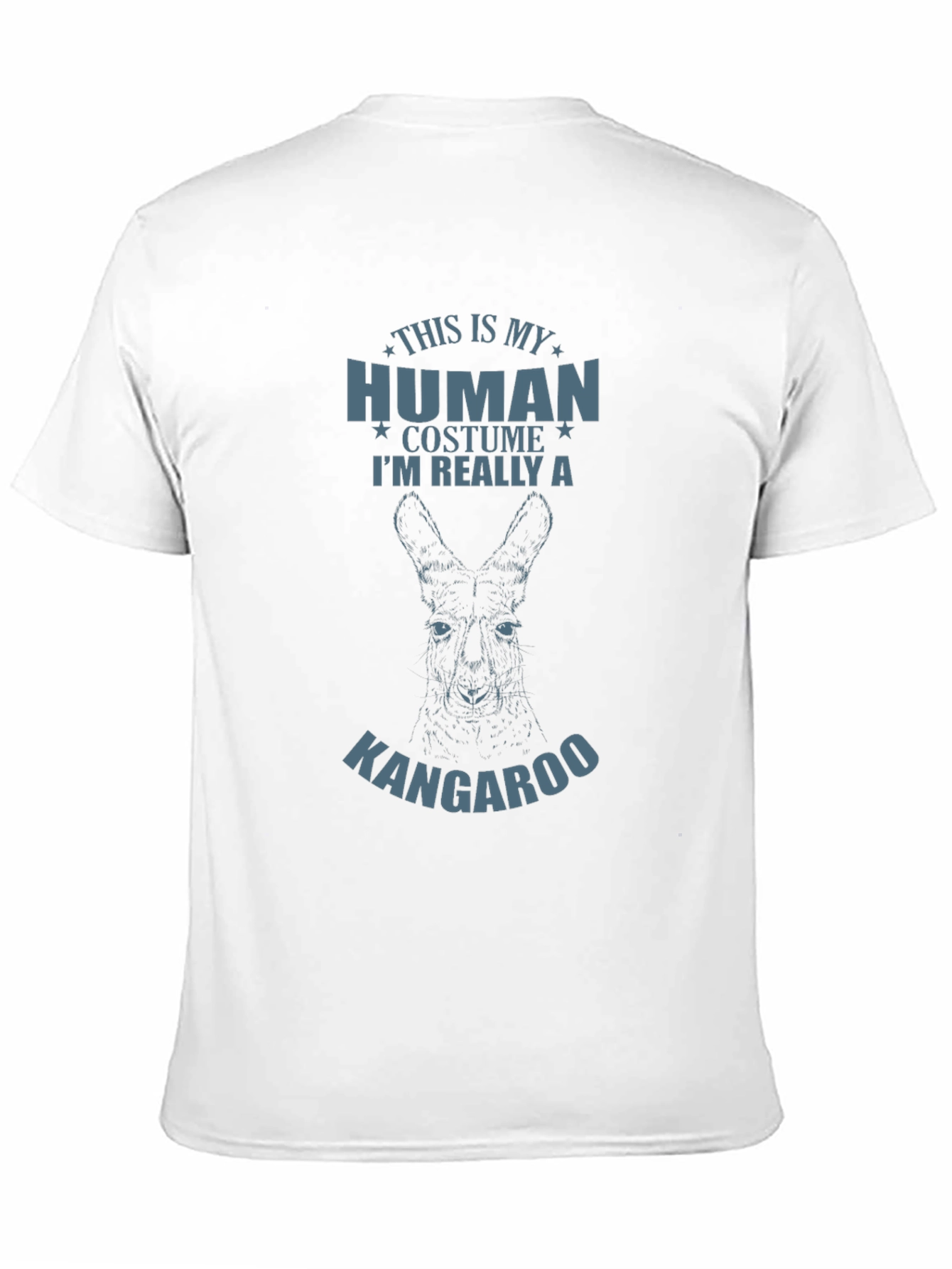 Human Costume Kangaroo Graphic Novelty Tee