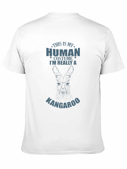 Human Costume Kangaroo Graphic Novelty Tee