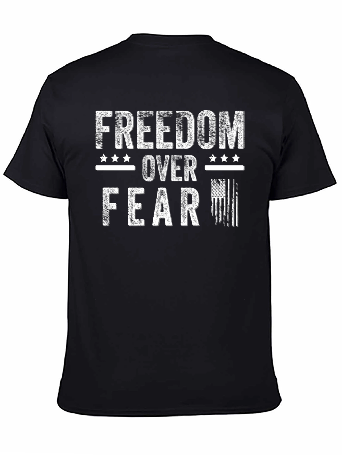 Freedom Over Fear Patriotic T-Shirt