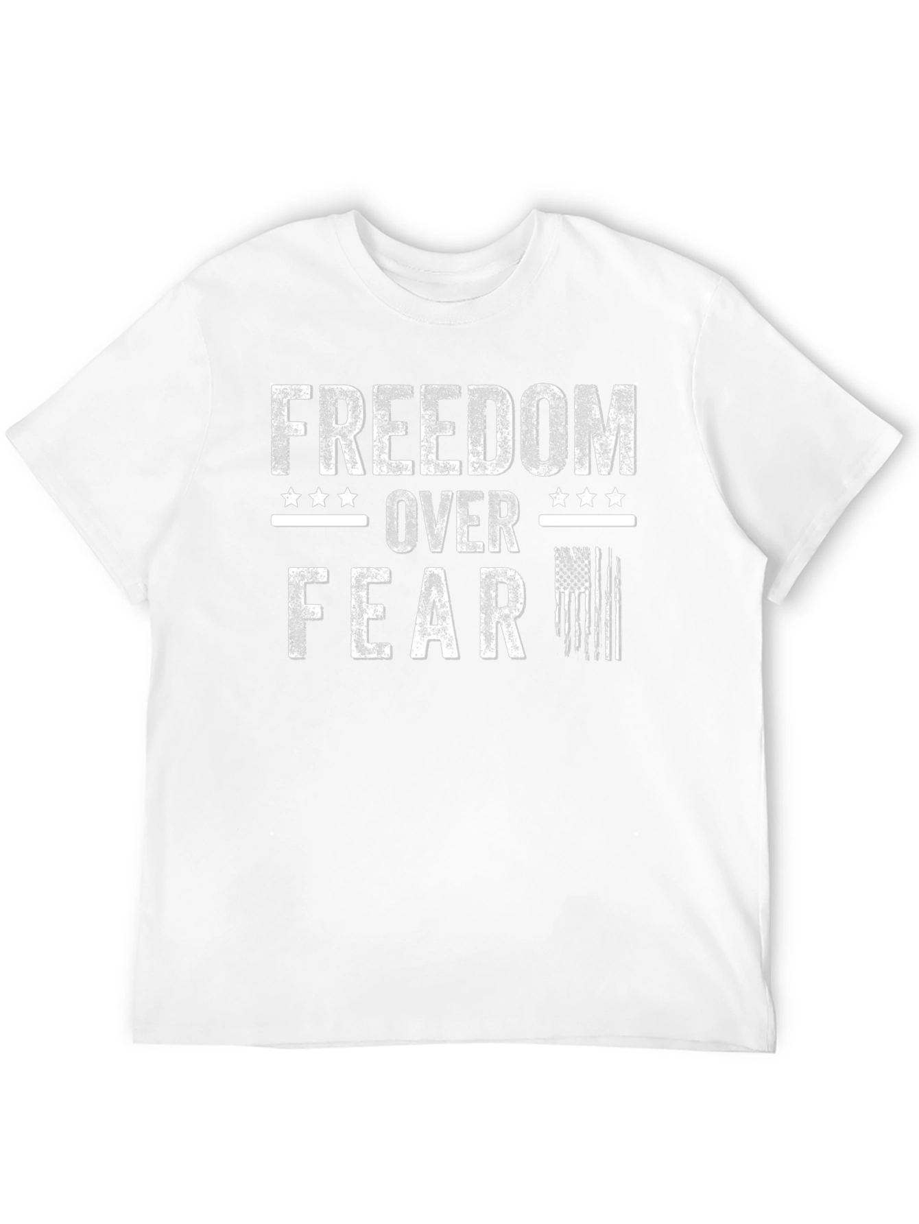 Freedom Over Fear Patriotic T-Shirt