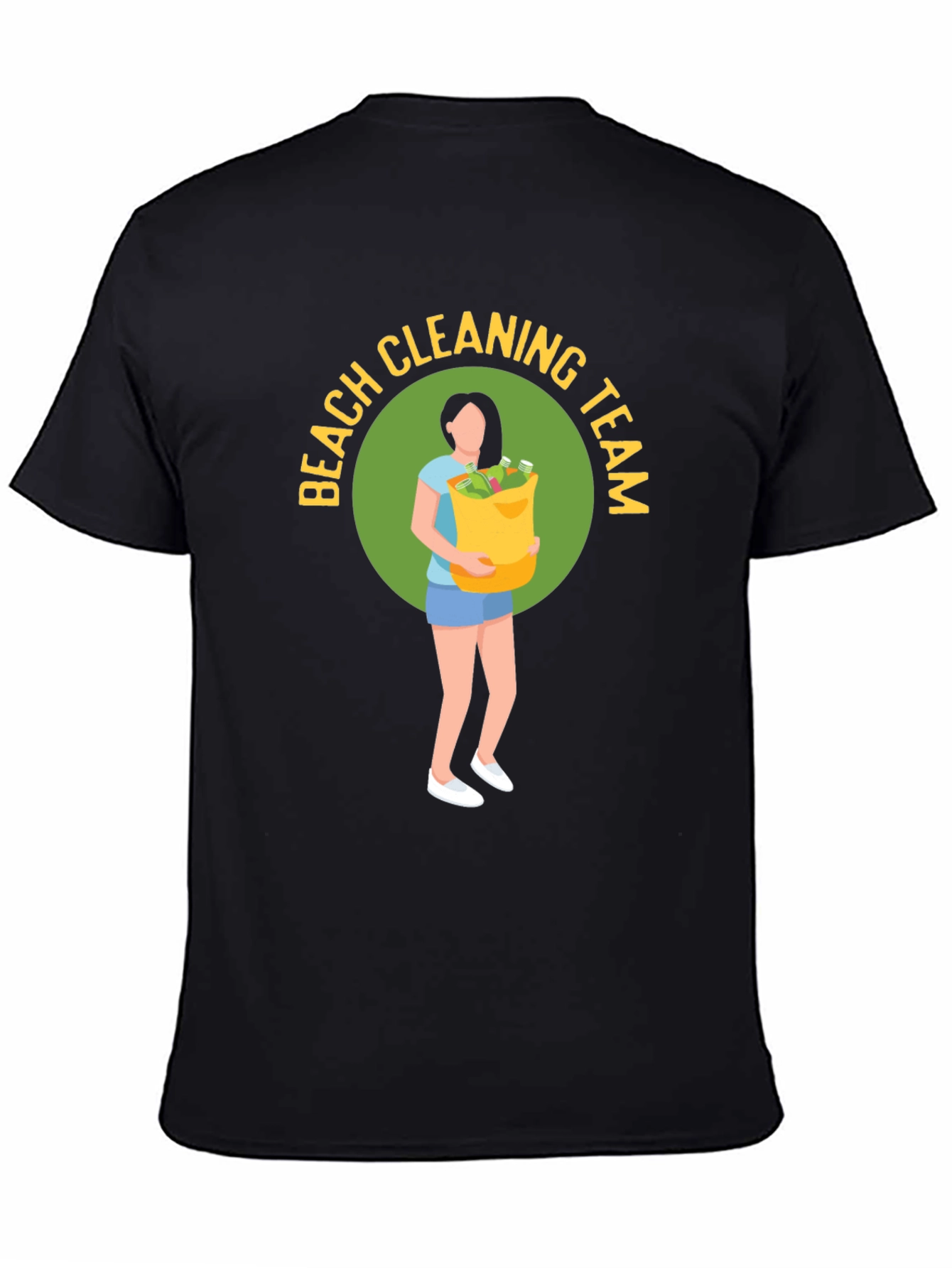 Beach Cleaning Team Graphic T-Shirt