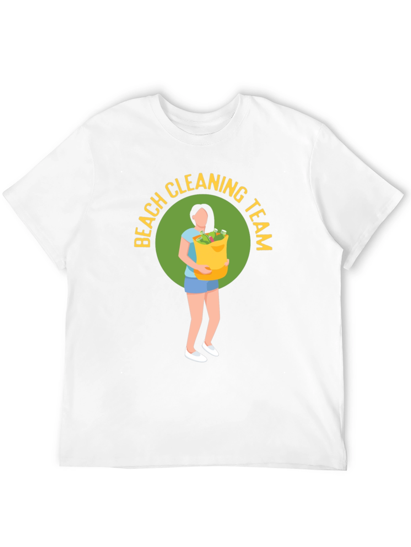 Beach Cleaning Team Graphic T-Shirt