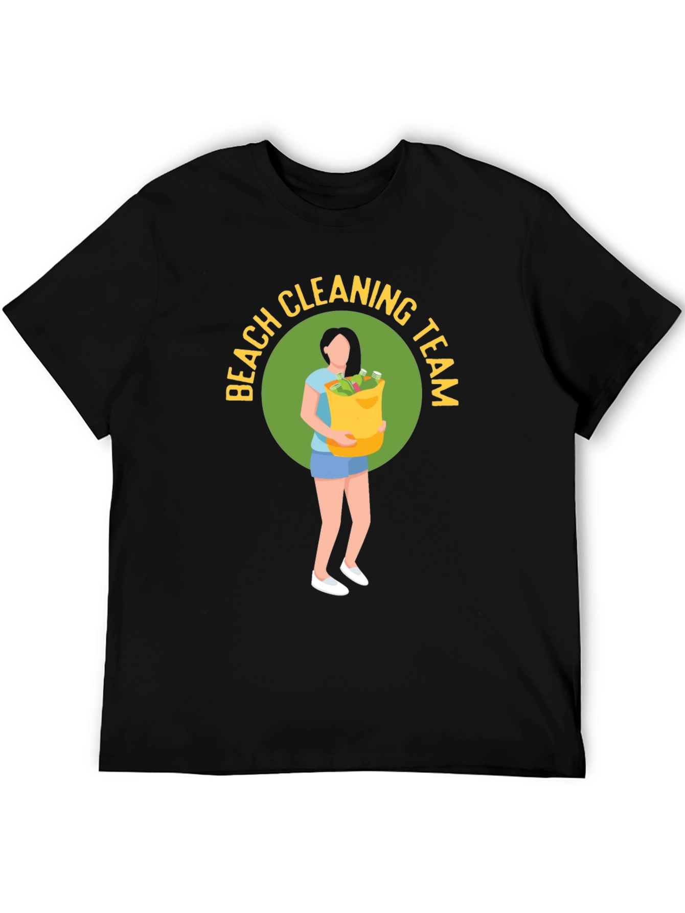 Beach Cleaning Team Graphic T-Shirt