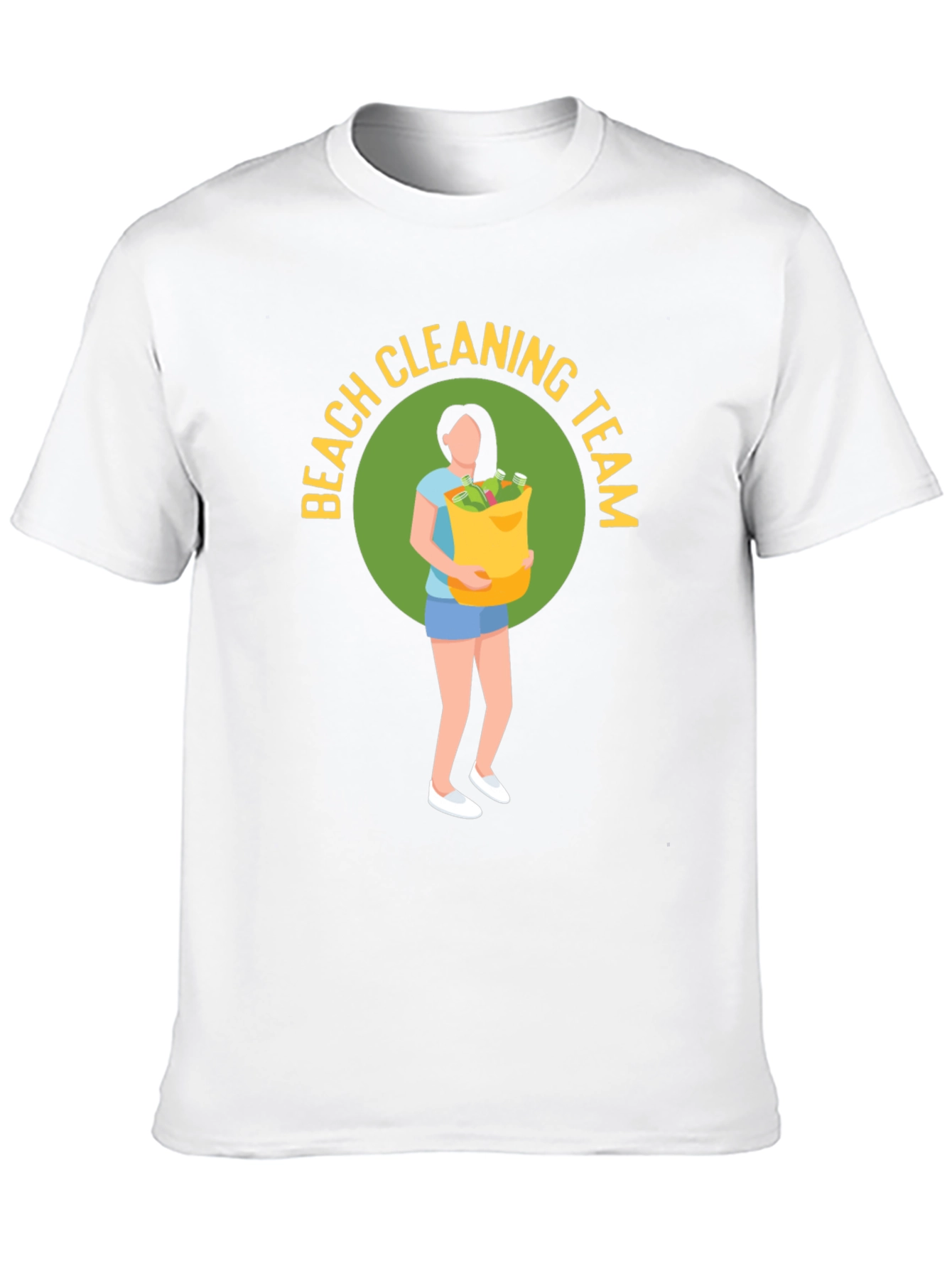 Beach Cleaning Team Graphic T-Shirt