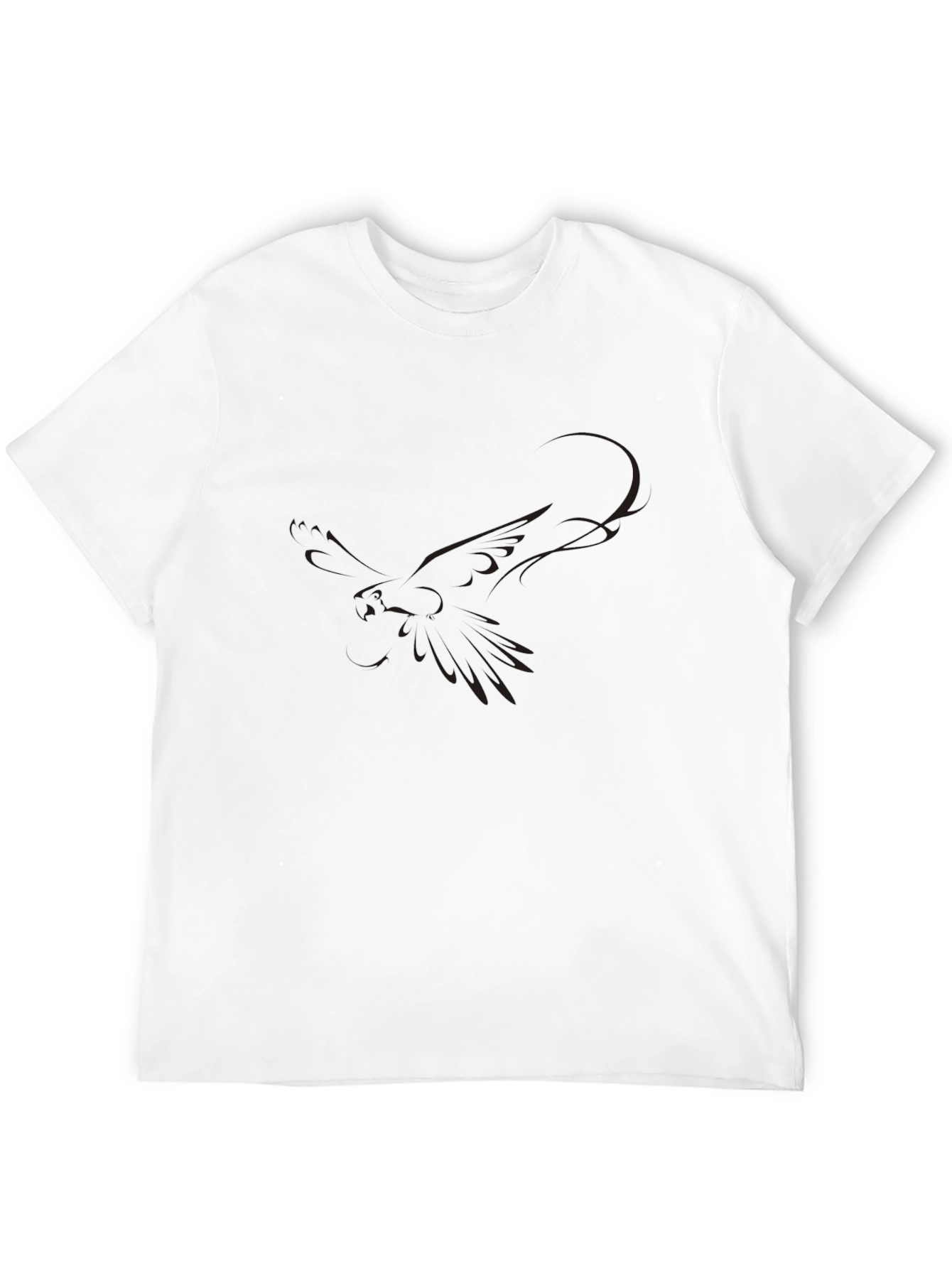 Classic Black Short Sleeve Tee - Modern Fit