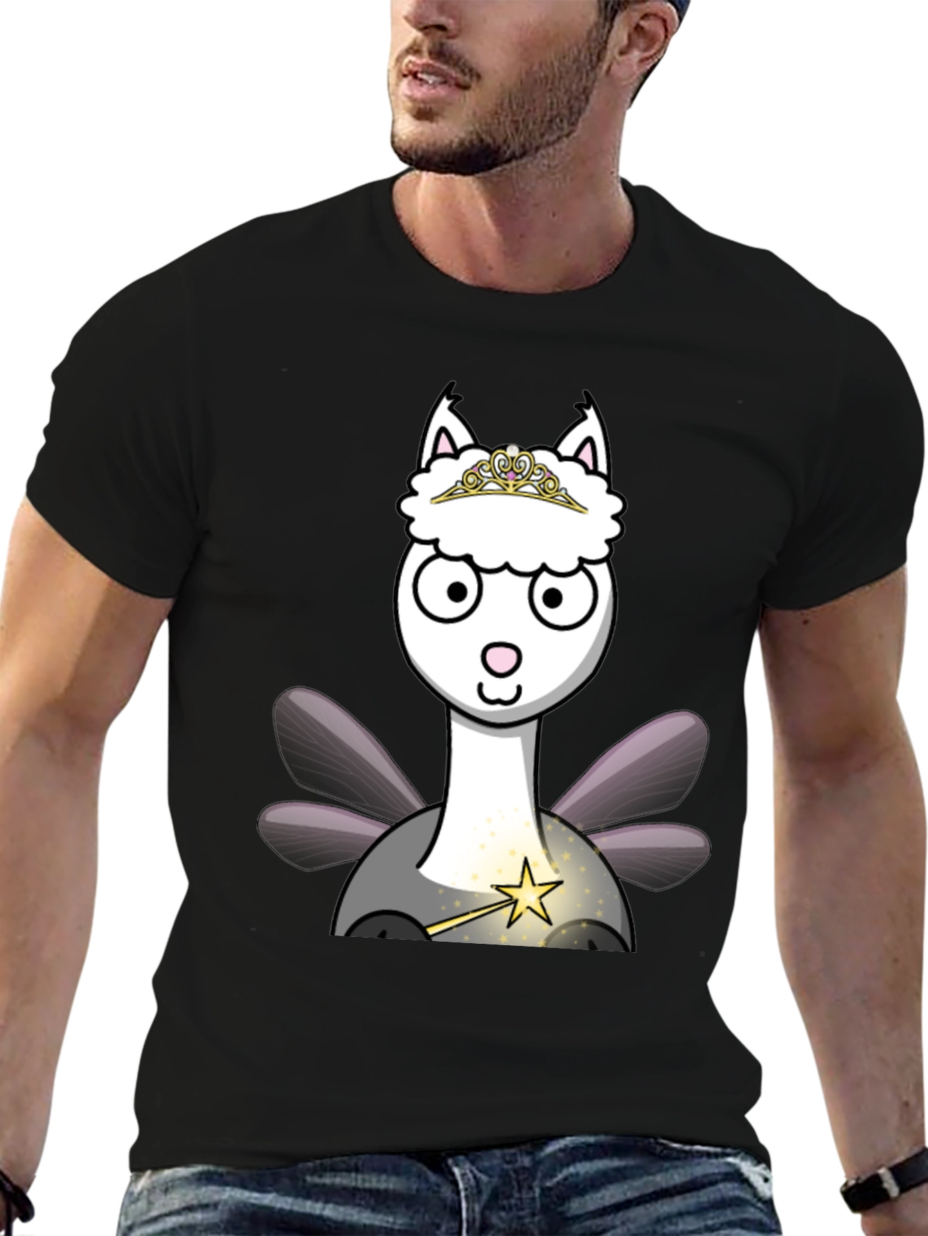 Llama Fairy T-Shirt - Whimsical & Cute