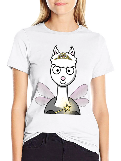 Llama Fairy T-Shirt - Whimsical & Cute