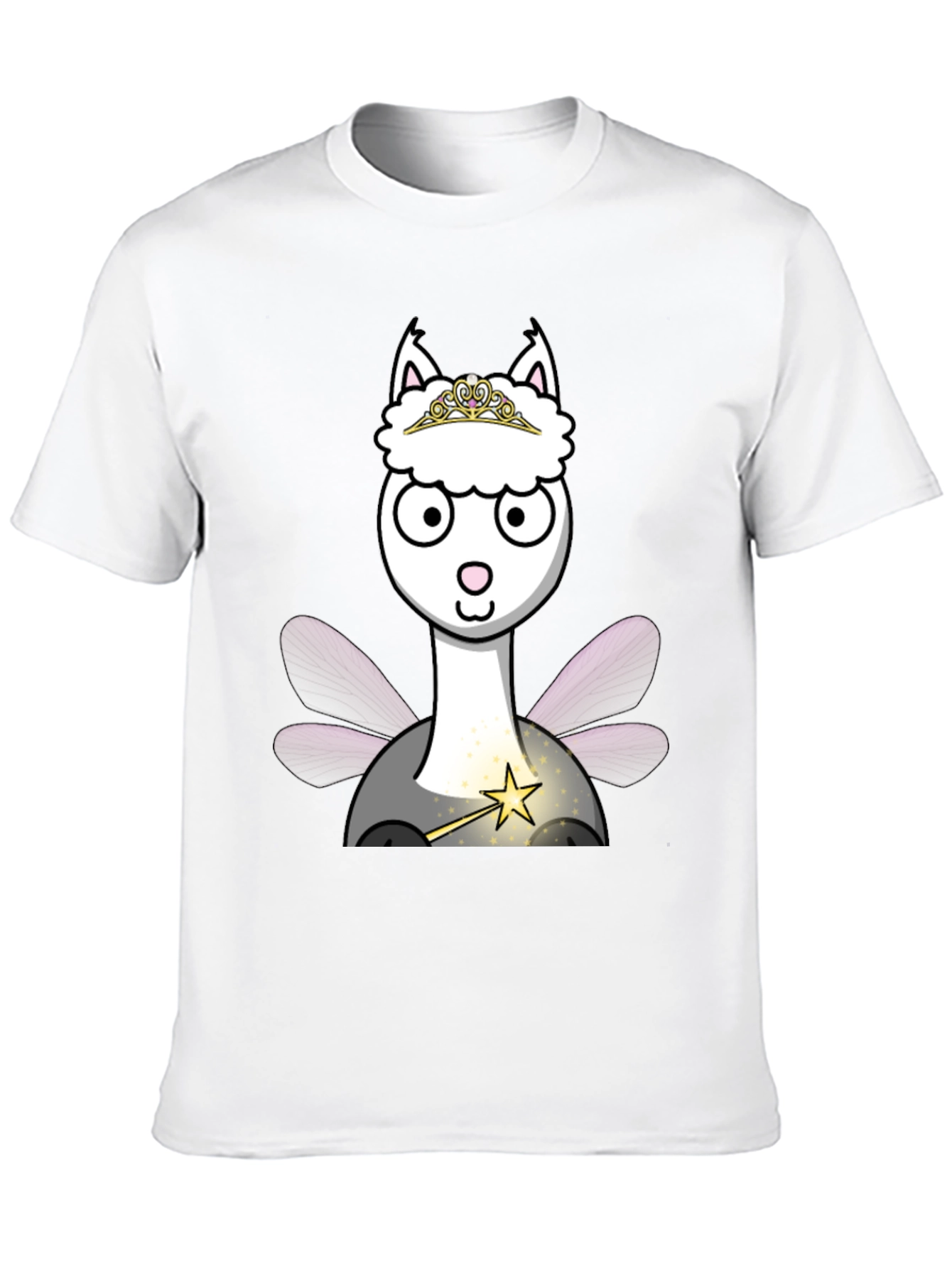 Llama Fairy T-Shirt - Whimsical & Cute